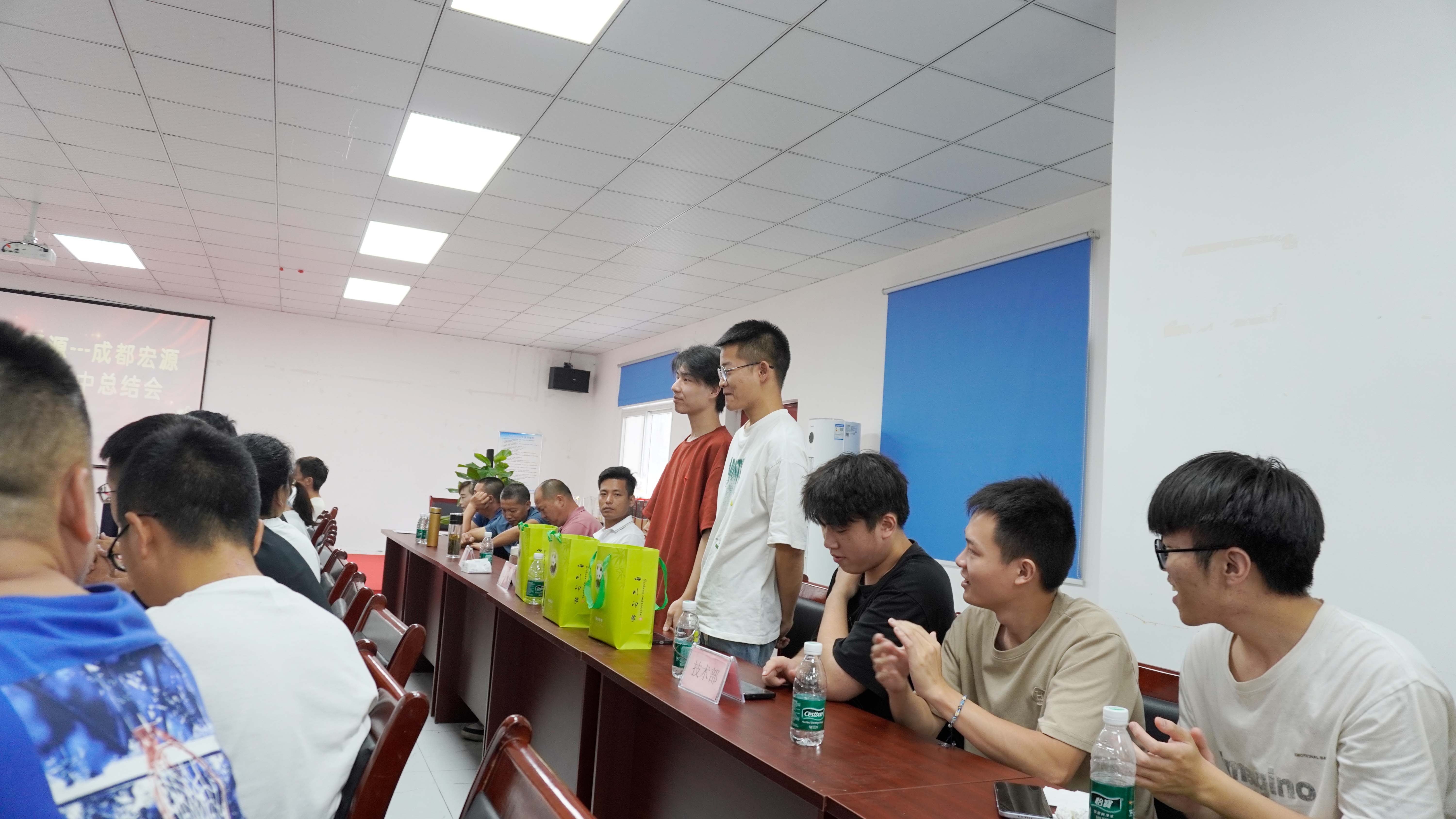 涵源環(huán)保年中總結(jié)會