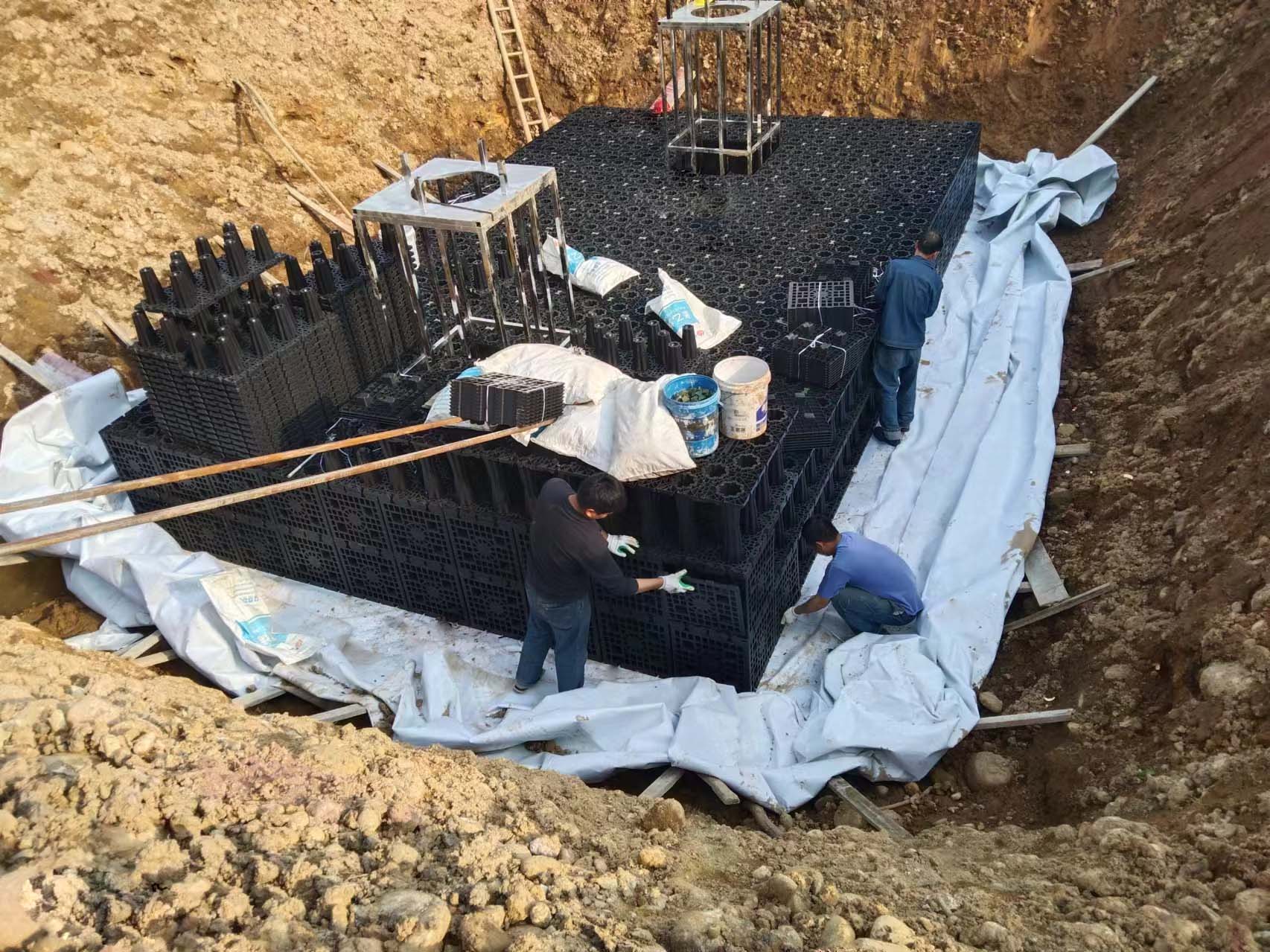 學校PP模塊雨水回用