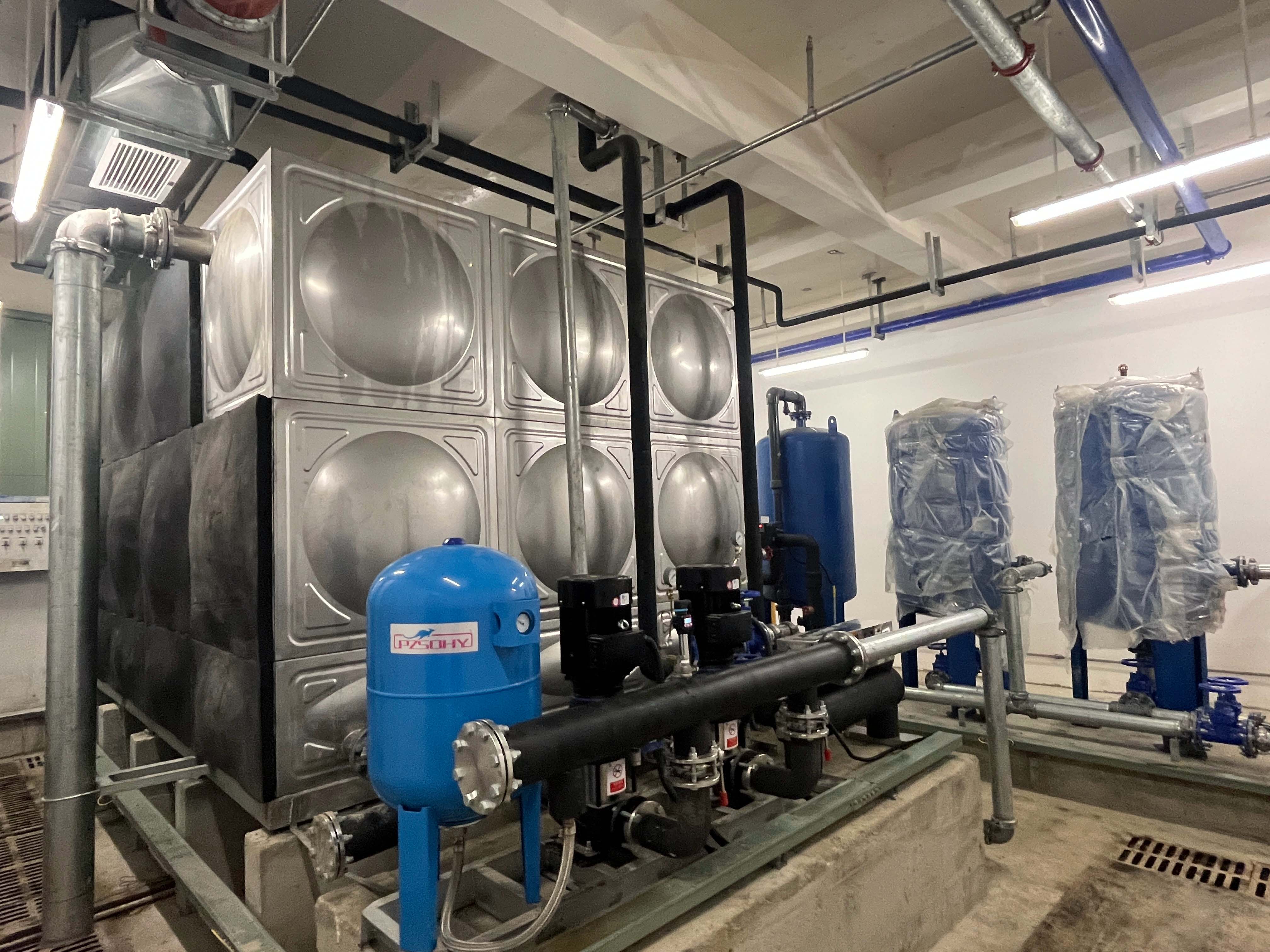 學校樓機房雨水回用系統