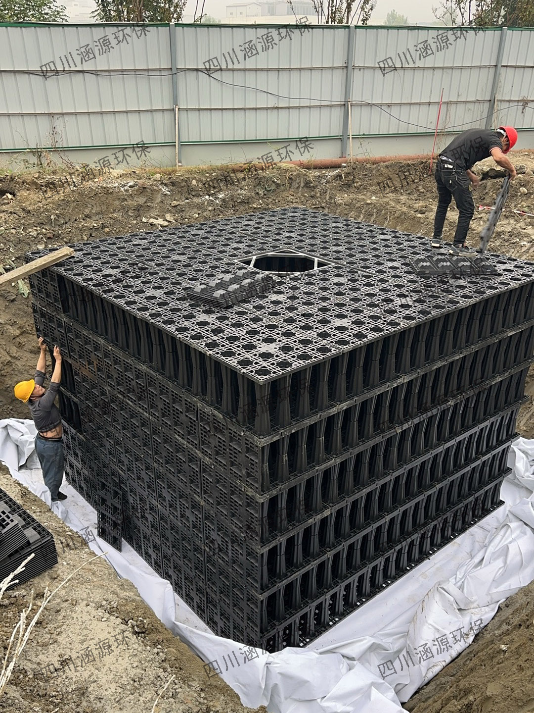 PP模塊雨水收集